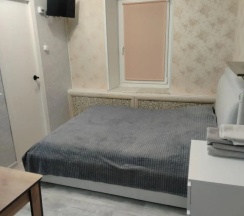 Двухместная студия (двуспальная кровать) в Апарт-отель