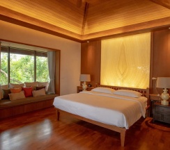 Вилла Residential с бассейном с 3 комнатами с частичным видом на океан в Sri Panwa Phuket Luxury Pool Villa Hotel