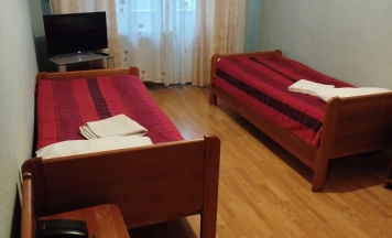 Номер стандарт с 2 односпальными кроватями в Аэропорт