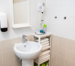 Семейный номер с 2х ярусными кроватями в Smart Hotel Kantemirovsky
