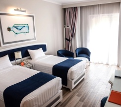 Трёхместный номер Superior с видом на бассейн в Desert Rose Resort