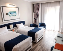 Двухместный номер Superior с видом на бассейн 2 отдельные кровати в Desert Rose Resort