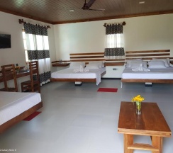 Двухместный люкс Deluxe двуспальная кровать в Eco Hotel Black & White - Anuradhapura