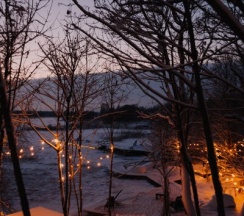 Глэмп №2 с видом на залив в Vyborg Bay