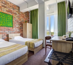 Двухместный номер Standard с видом на горы (2 отдельные кровати) в Olive hotel & Spa Ala Archa
