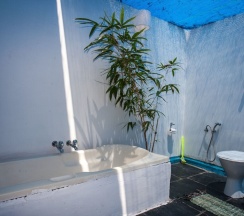 Номер Deluxe с частичным видом на море в Cuba Agonda
