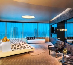 Двухместный люкс Wow двуспальная кровать в W Bangkok