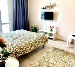 Четырёхместные апартаменты Comfort с балконом в GOROD Si в 5 мин от трассы М4 Дон. ЖК Озерки