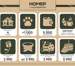 Номер «Сосновый бор» в Aldi-Karelia