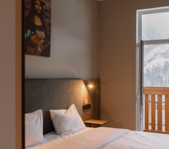 2-х местный в блоке вид на горы в Ays Design Hotel