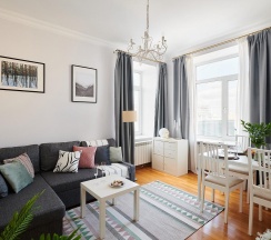 2-комнатные апартаменты стандарт в GMApartments (ДжиЭмАпартментс) на улице Тверская 6 строение 3