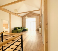 Коттедж с террасой в Scandi house