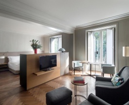 Двухместный люкс Superior Executive двуспальная кровать в Alma Barcelona