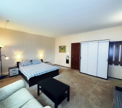 Двухместный номер с двуспальной кроватью в Афоня