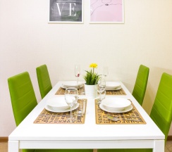 "Green House" Однокомнатная квартира (Метро Купчино, 3 минуты пешком) в Rauktis apartments