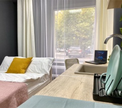 Стандартный 2-х местный номер №6 Двуспальная кровать в By Richotels