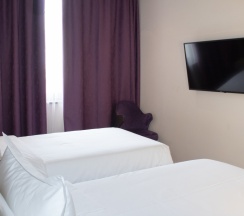 Двухместный номер Standard с красивым видом из окна 2 отдельные кровати в Orient Hotel Bishkek (Ориент отель Бишкек)