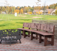 Дуплекс с двумя спальнями и террасой в Лепота