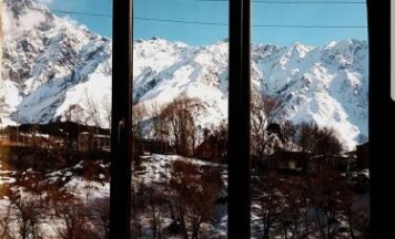 Двухместный номер Standard с видом на горы двуспальная кровать в Cozy Hotel Kazbegi