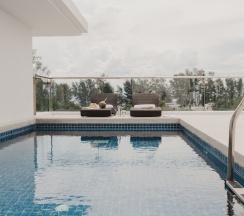 Люкс Пентхаус с 4 комнатами в Splash Beach Villa Resort