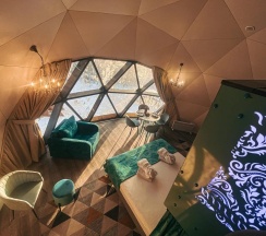 Геокупол Пряный Марракеш в Вазуза Лав