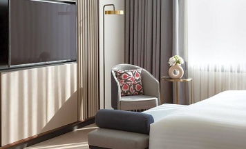 Двухместный номер с террасой Classic двуспальная кровать в InterContinental Tashkent, an IHG Hotel