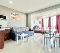 1-комнатные апартаменты студия #1432 в Deluxe apartments