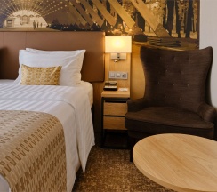 Стандартный номер с одной двуспальной кроватью в Холидей Инн Москва Сокольники