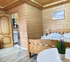 Двухместный номер Comfort с балконом двуспальная кровать в У реки