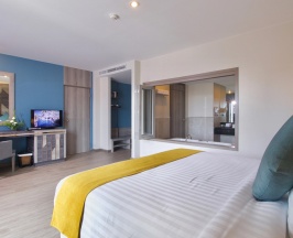 Четырёхместный семейный люкс в Andakira Hotel