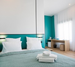 А2 Двойная кровать с видом на море Акварель (Корпус Беринг) в Ep Boutique Hotel Беринг