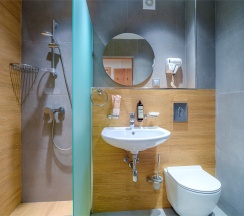 Семейный Супериор с одной большой или двумя односпальными кроватями в Энергетик