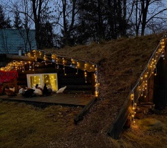 Землянка в Остров Kattegat