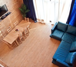 Двухместный номер Superior с балконом и с красивым видом из окна двуспальная кровать в Горизонт патио отель