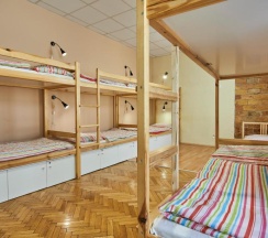 Кровать в общем номере в B3 Hostel Budapest