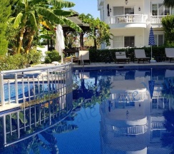 Апартаменты с видом на бассейн в BELKA GOLF RESİDENCE apt8 / BELEK