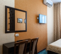 1 Одноместный номер(полу люкс),с двухспальной кроватью. в Аппартамент