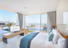 Люкс c 1 комнатой с балконом и с видом на море в Ace of Hua Hin Resort