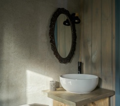 Коттедж премиум с 1 двуспальной кроватью в Лесной переулок