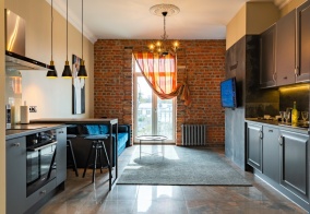 Апартаменты Апартаменты InterLoft 5 Old Town Free Parking Wi-Fi 100/50 Smart TV в Минске