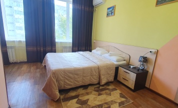 Двухместный номер с двуспальной кроватью в Hotel юг