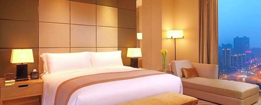 Двухместный люкс Deluxe двуспальная кровать в DoubleTree by Hilton Hangzhou East