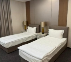 Двухместный номер Comfort двуспальная кровать в Hotel Almaty MV Residence