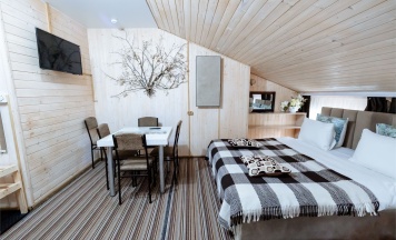 ГринСтандарт Семейный Полулюкс в Green Park Arkhyz&SPA&Усадьба