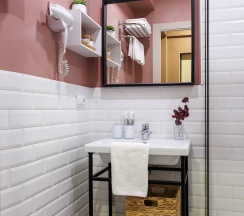Квартира в Апартаменты на 9.3 Rose Studio ул. Гаврилова, 4