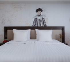 Улучшенный двухместный номер с двуспальной кроватью в Vasilievsky hotel
