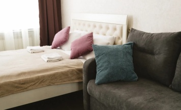 Двухместные апартаменты № 10 (двуспальная кровать) в Asmera Apartments