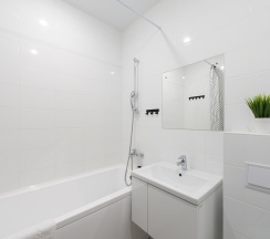 Апартаменты студия Бирюза ApartaMIA в Семейный уголок