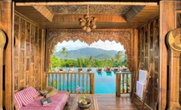 Двухместный номер Supreme Deluxe Pool Access двуспальная кровать в Santhiya Koh Phangan Resort & Spa