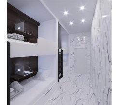 Койко место в Мужском 4-местном номере в The 7 hostels